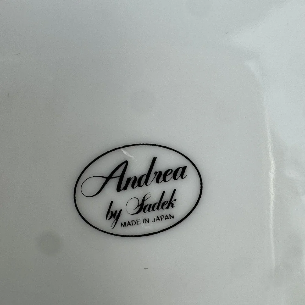 Vtg Andrea by Sadek Japan Porcelain Teapot Fruit Floral Cottagecore Tea Pot‎